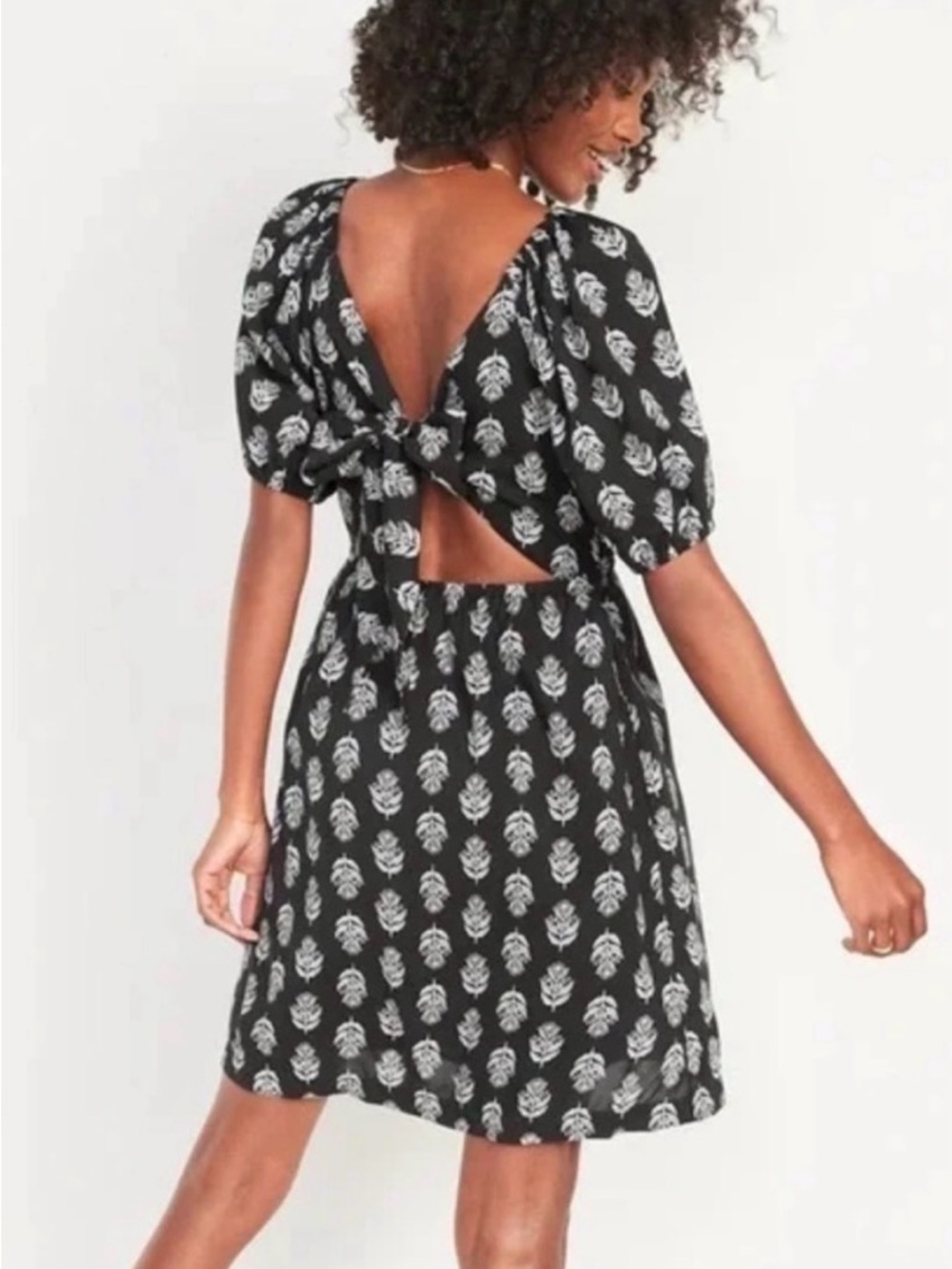 Old Navy Open Back Mini Dress